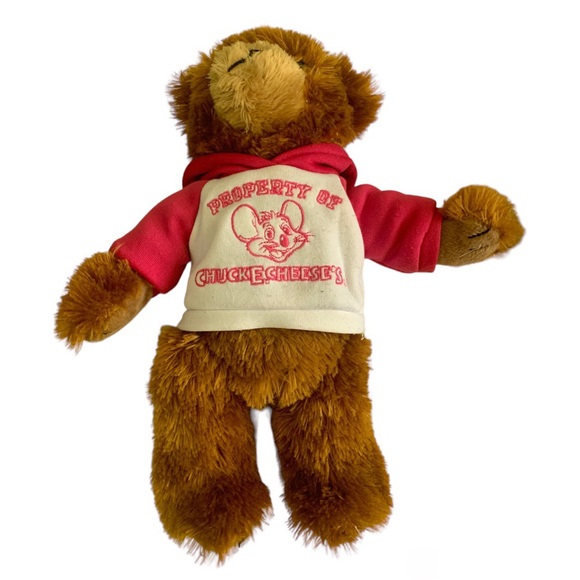 Chuck E Cheese Teddy Bear - Picture 2 of 6